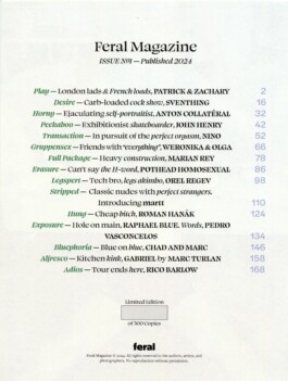 Feral Issue One—John Henry Cover