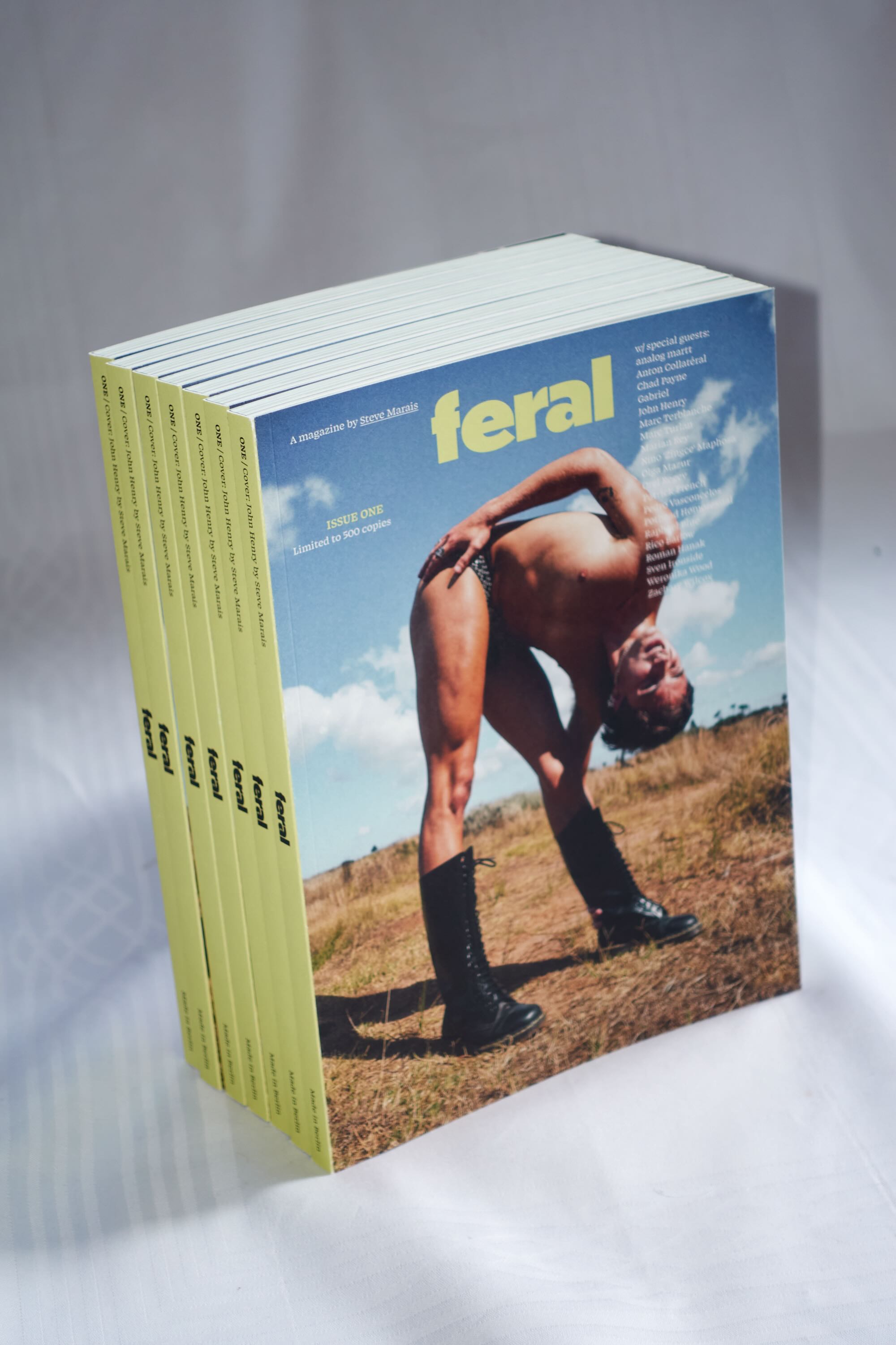 Feral Issue One—John Henry Cover