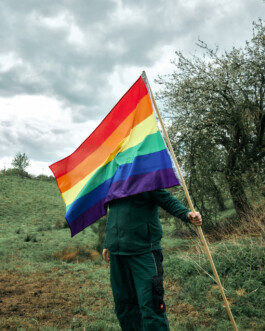 Case Study: The 'Rainbow Wool' Photography Campaign / Case study of the award-winning 'Rainbow Wool' campaign for Schäferei Stücke, making a statement on LGBTQ+ rights, with lead photography by Steve Marais. To bring the story to a wider audience, the campaign partnered with Bill Kaulitz, a German-born musician, fashion icon, and prominent member of the LGBTQ+ community. Sheep can be gay